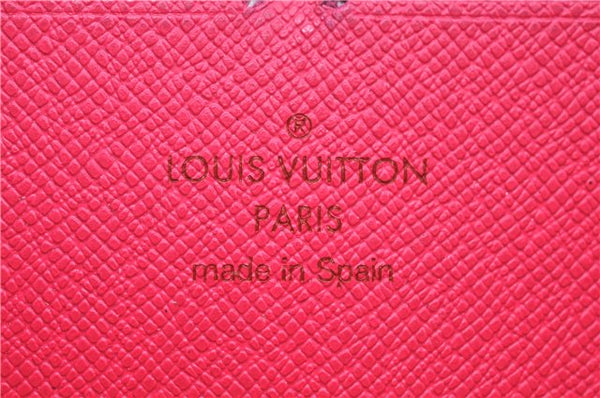 Auth LOUIS VUITTON Monogram Multicolor Zippy Wallet Purse Black M60243 LV H7859