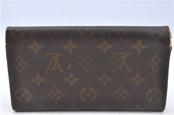 Auth LOUIS VUITTON Monogram Pochette Porte Monnaie Credit Wallet M61725 LV H7867