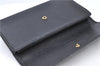 Auth LOUIS VUITTON Epi Porte Tresor International Wallet Black M63382 LV H7869