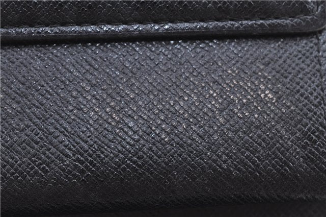 Auth LOUIS VUITTON Epi Porte Tresor International Wallet Black M63382 LV H7869