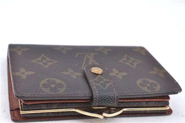 Auth LOUIS VUITTON Monogram Porte Monnaie Billets Viennois M61663 Wallet H7871