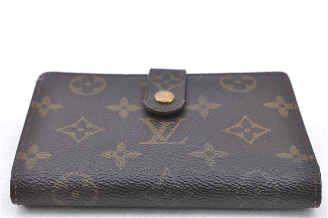 Auth LOUIS VUITTON Monogram Porte Monnaie Billets Viennois M61663 Wallet H7871