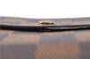 Authetic LOUIS VUITTON Damier Portefeuille Elise Bifold Wallet N61654 LV H7875