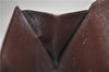 Authetic LOUIS VUITTON Damier Portefeuille Elise Bifold Wallet N61654 LV H7875