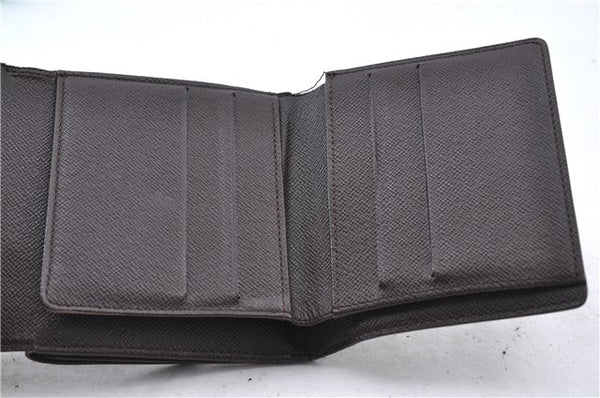 Authetic LOUIS VUITTON Damier Portefeuille Elise Bifold Wallet N61654 LV H7875