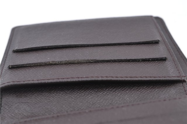 Authetic LOUIS VUITTON Damier Portefeuille Elise Bifold Wallet N61654 LV H7875