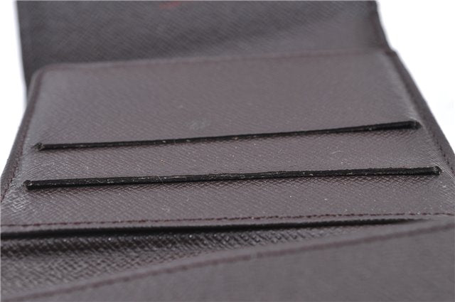 Authetic LOUIS VUITTON Damier Portefeuille Elise Bifold Wallet N61654 LV H7875