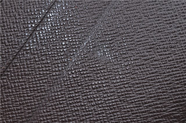 Authetic LOUIS VUITTON Damier Portefeuille Elise Bifold Wallet N61654 LV H7875