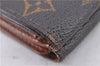 Auth LOUIS VUITTON Monogram Portefeuille Elise Bifold Wallet M61654 LV H7876