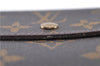 Auth LOUIS VUITTON Monogram Portefeuille Elise Bifold Wallet M61654 LV H7876