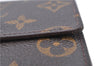 Auth LOUIS VUITTON Monogram Portefeuille Elise Bifold Wallet M61654 LV H7876