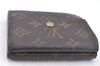 Auth LOUIS VUITTON Monogram Portefeuille Elise Bifold Wallet M61654 LV H7877