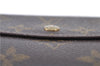 Auth LOUIS VUITTON Monogram Portefeuille Elise Bifold Wallet M61654 LV H7877