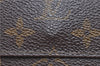 Auth LOUIS VUITTON Monogram Portefeuille Elise Bifold Wallet M61654 LV H7877