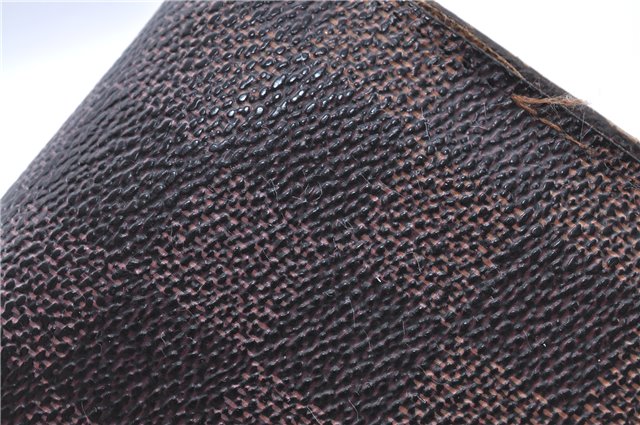 Auth LOUIS VUITTON Damier Porte Monnaie Billets Tresor Wallet N61730 LV H7884