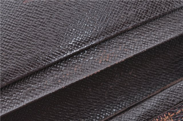Auth LOUIS VUITTON Damier Porte Monnaie Billets Tresor Wallet N61730 LV H7884
