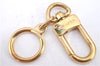 Authentic LOUIS VUITTON Charm Key Chain Anokre Gold M62694 LV H7905