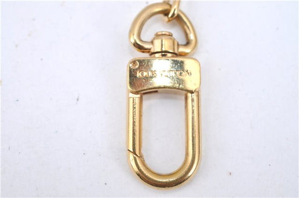 Authentic LOUIS VUITTON Charm Key Chain Anokre Gold M62694 LV H7905