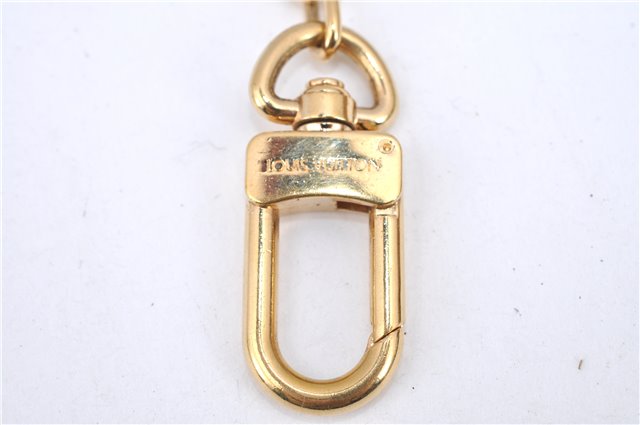 Authentic LOUIS VUITTON Charm Key Chain Anokre Gold M62694 LV H7905