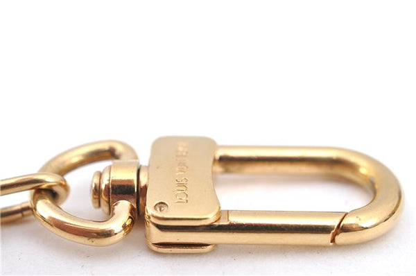 Authentic LOUIS VUITTON Charm Key Chain Anokre Gold M62694 LV H7905