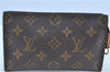 Authentic LOUIS VUITTON Monogram Pouch For Bucket PM LV H7907
