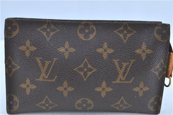Authentic LOUIS VUITTON Monogram Pouch For Bucket PM LV H7907