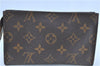 Authentic LOUIS VUITTON Monogram Pouch For Bucket PM LV H7907