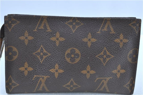 Authentic LOUIS VUITTON Monogram Pouch For Bucket PM LV H7907
