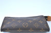 Authentic LOUIS VUITTON Monogram Pouch For Bucket PM LV H7907
