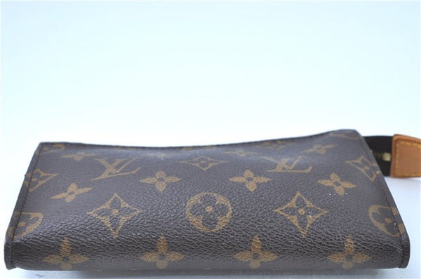 Authentic LOUIS VUITTON Monogram Pouch For Bucket PM LV H7907