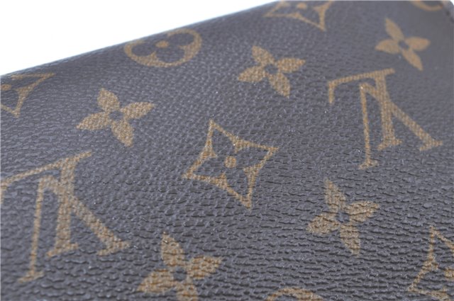 Authentic LOUIS VUITTON Monogram Pouch For Bucket PM LV H7907