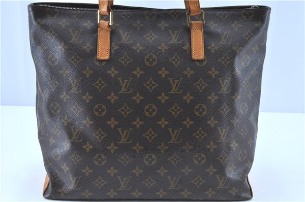 Authentic LOUIS VUITTON Monogram Cabas Mezzo Tote Bag M51151 LV H7914