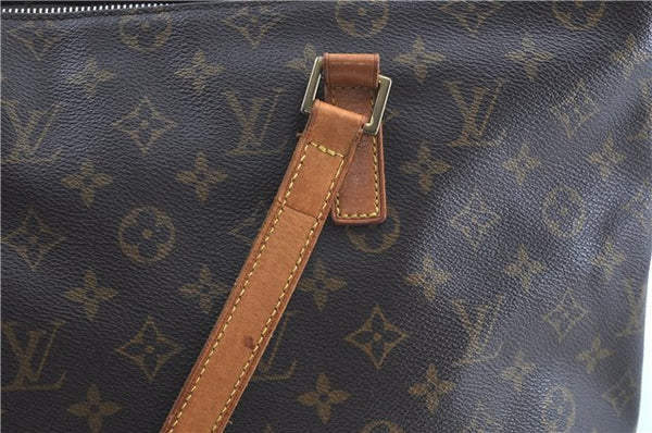 Authentic LOUIS VUITTON Monogram Cabas Mezzo Tote Bag M51151 LV H7914