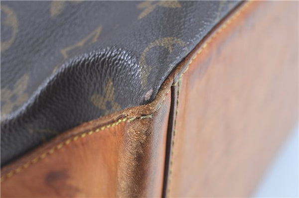 Authentic LOUIS VUITTON Monogram Cabas Mezzo Tote Bag M51151 LV H7914