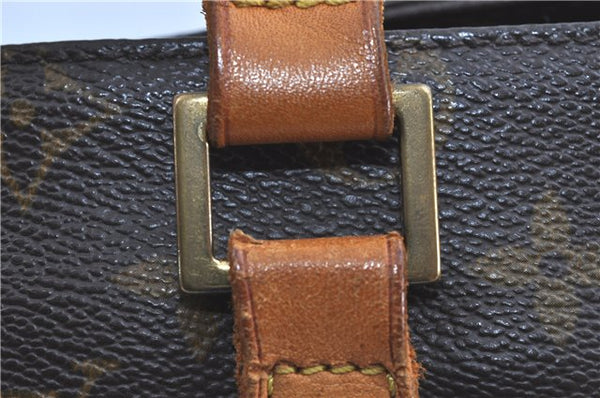 Authentic LOUIS VUITTON Monogram Cabas Mezzo Tote Bag M51151 LV H7914