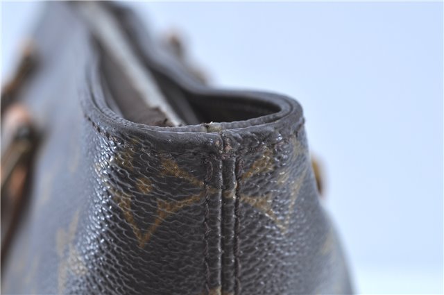 Authentic LOUIS VUITTON Monogram Cabas Mezzo Tote Bag M51151 LV H7914