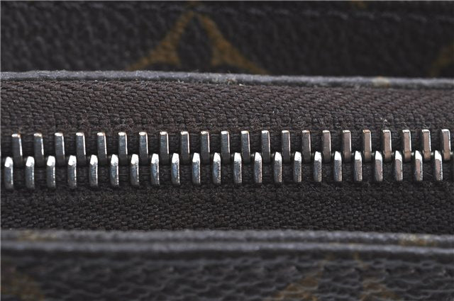 Authentic LOUIS VUITTON Monogram Cabas Mezzo Tote Bag M51151 LV H7914