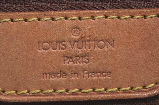 Authentic LOUIS VUITTON Monogram Cabas Mezzo Tote Bag M51151 LV H7914