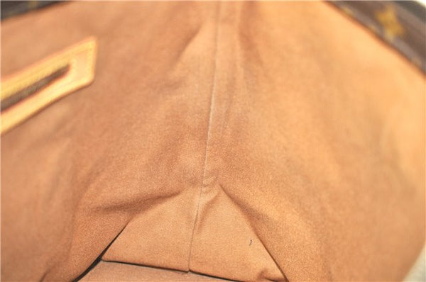 Authentic LOUIS VUITTON Monogram Cabas Mezzo Tote Bag M51151 LV H7914