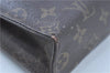 Auth LOUIS VUITTON Monogram Poche Toilette 26 Cosmetics Pouch M47542 LV H7915