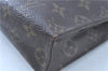 Auth LOUIS VUITTON Monogram Poche Toilette 26 Cosmetics Pouch M47542 LV H7915