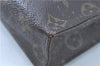 Auth LOUIS VUITTON Monogram Poche Toilette 26 Cosmetics Pouch M47542 LV H7915