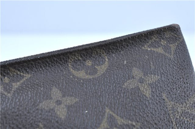 Auth LOUIS VUITTON Monogram Poche Toilette 26 Cosmetics Pouch M47542 LV H7915