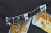 Authentic HERMES Carre 90 Scarf "PRiNCES DU SOLEiLLEVANT" Silk Black H7921