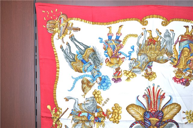 Authentic HERMES Carre 90 Scarf 