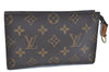Authentic LOUIS VUITTON Monogram Pouch For Bucket PM LV H7928