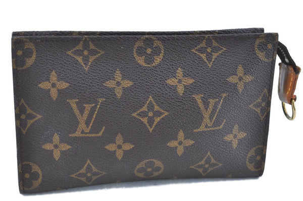 Authentic LOUIS VUITTON Monogram Pouch For Bucket PM LV H7928