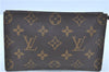 Authentic LOUIS VUITTON Monogram Pouch For Bucket PM LV H7928