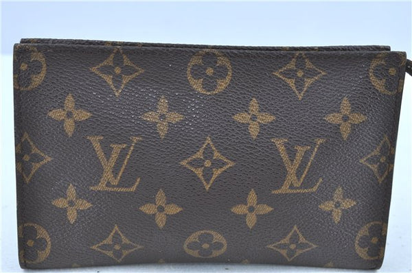 Authentic LOUIS VUITTON Monogram Pouch For Bucket PM LV H7928