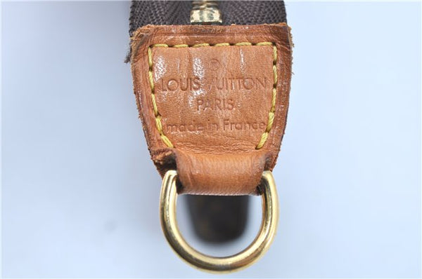 Authentic LOUIS VUITTON Monogram Pouch For Bucket PM LV H7928